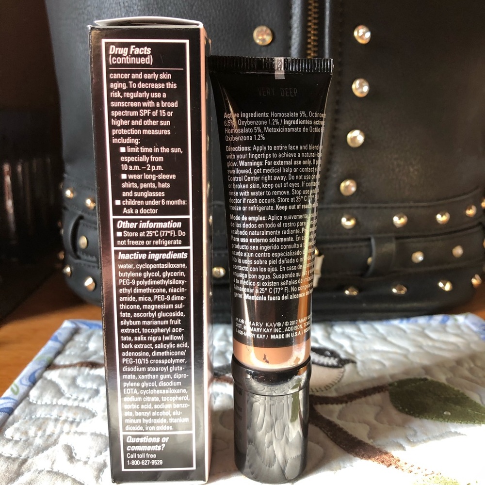 🎉 WOW Price‼️ Liquid Foundation “Deep” CC Cream w/Sunscreen, MaryKay - Picture 2 of 14